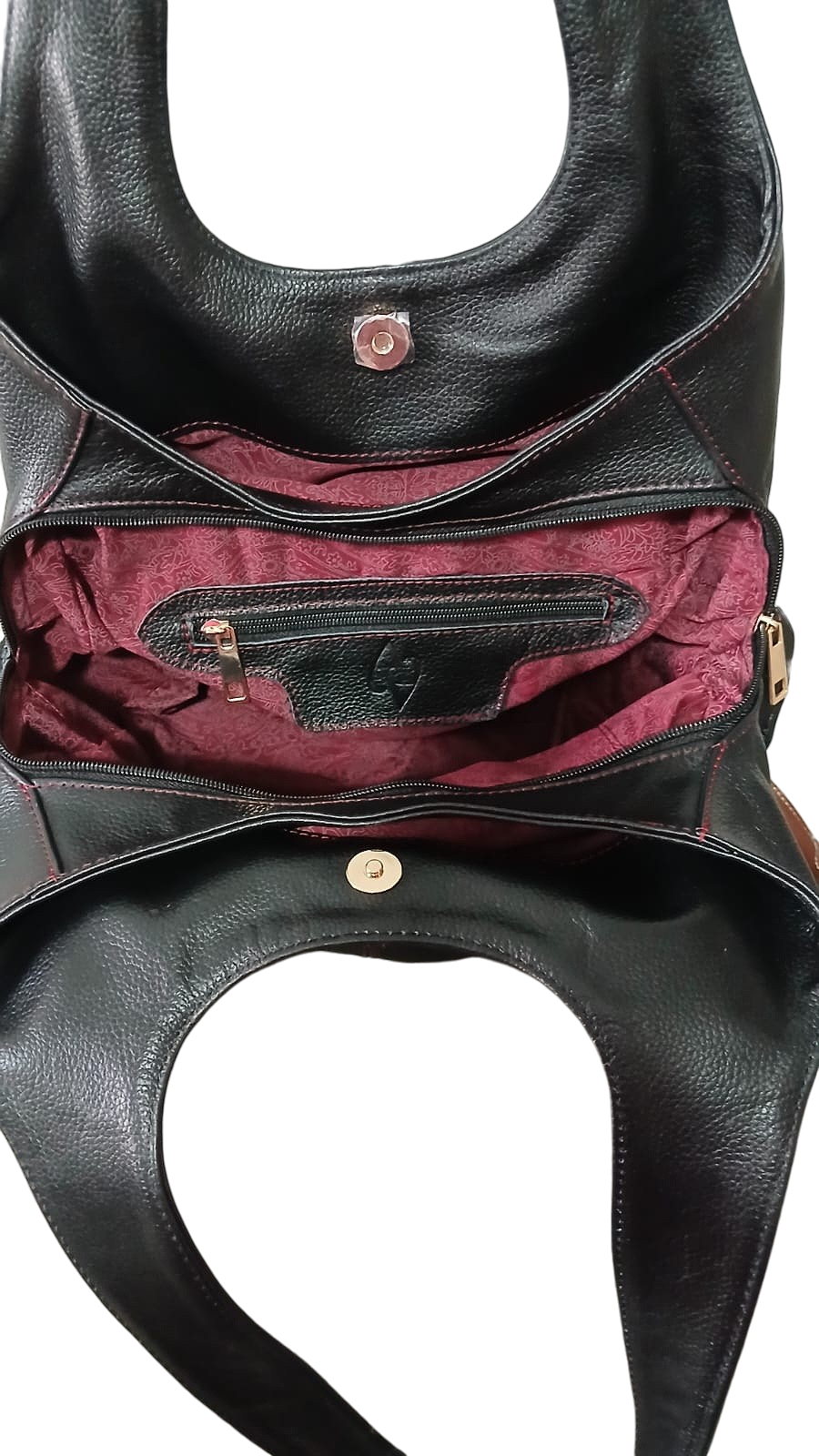 Bolso Hobo Negro