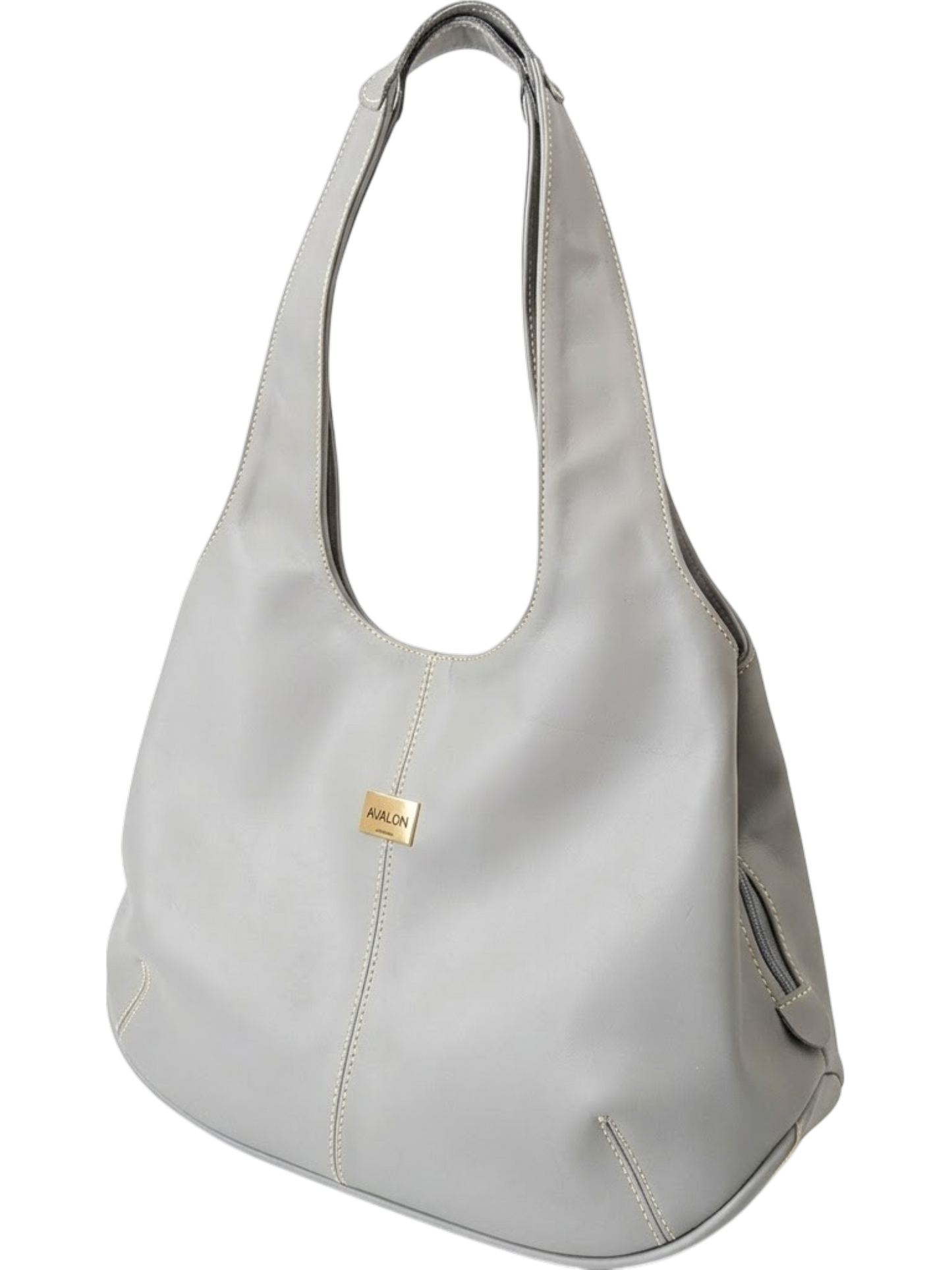 Bolso Hobo Gris